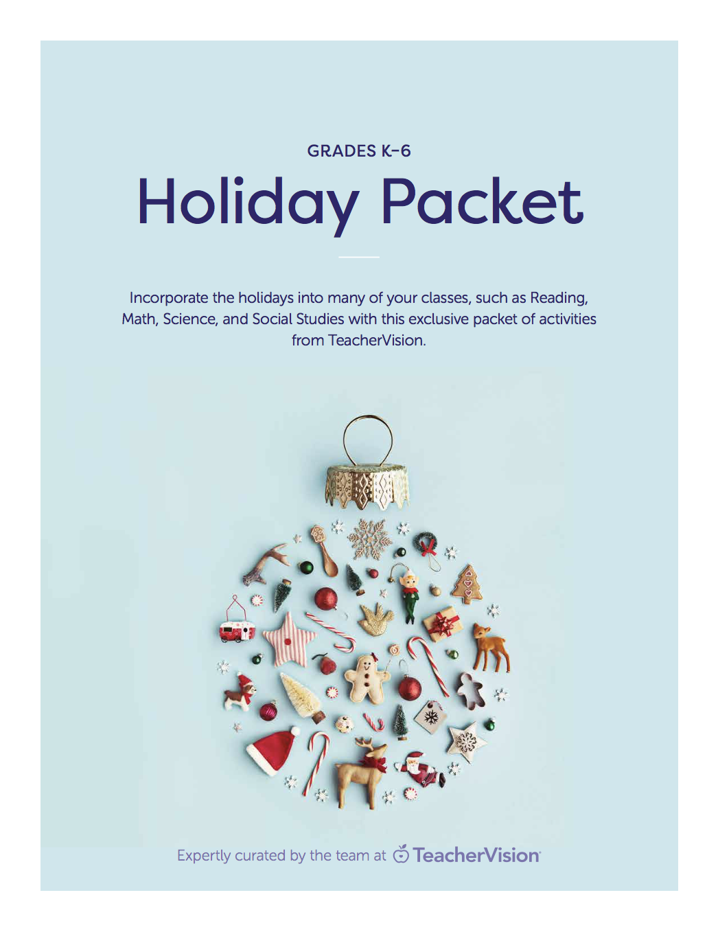 Holiday Packet for Grades K-6 - TeacherVision